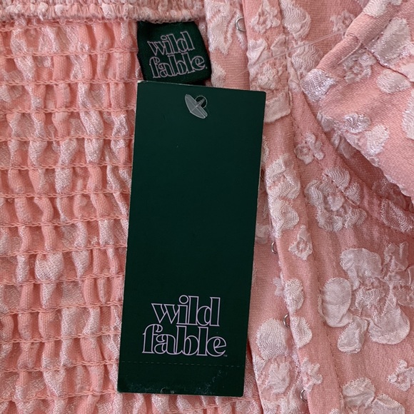 NWT Women’s Floral Corset Tank Top in Light Pink - Wild Fable - Picture 7 of 9